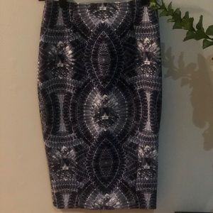 *New* H&M Navy blue Pencil Skirt